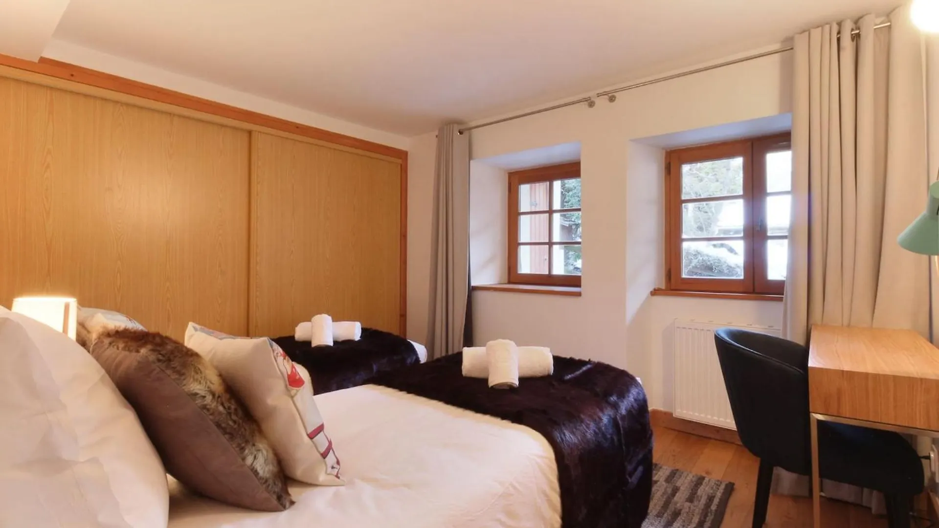 Les Alpins - Centre De Chamonix - Renove Avec Jardin Et Vue Imprenable Sur Le Montblanc Apartment