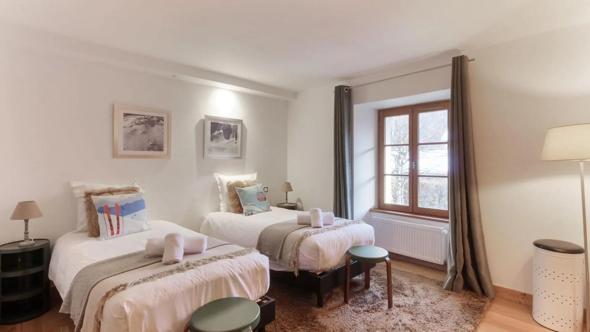 Les Alpins - Centre De Chamonix - Renove Avec Jardin Et Vue Imprenable Sur Le Montblanc Apartment